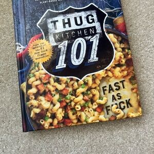 Thug Kitchen 101 keto cookbook- like new